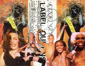 Label Queens vhs