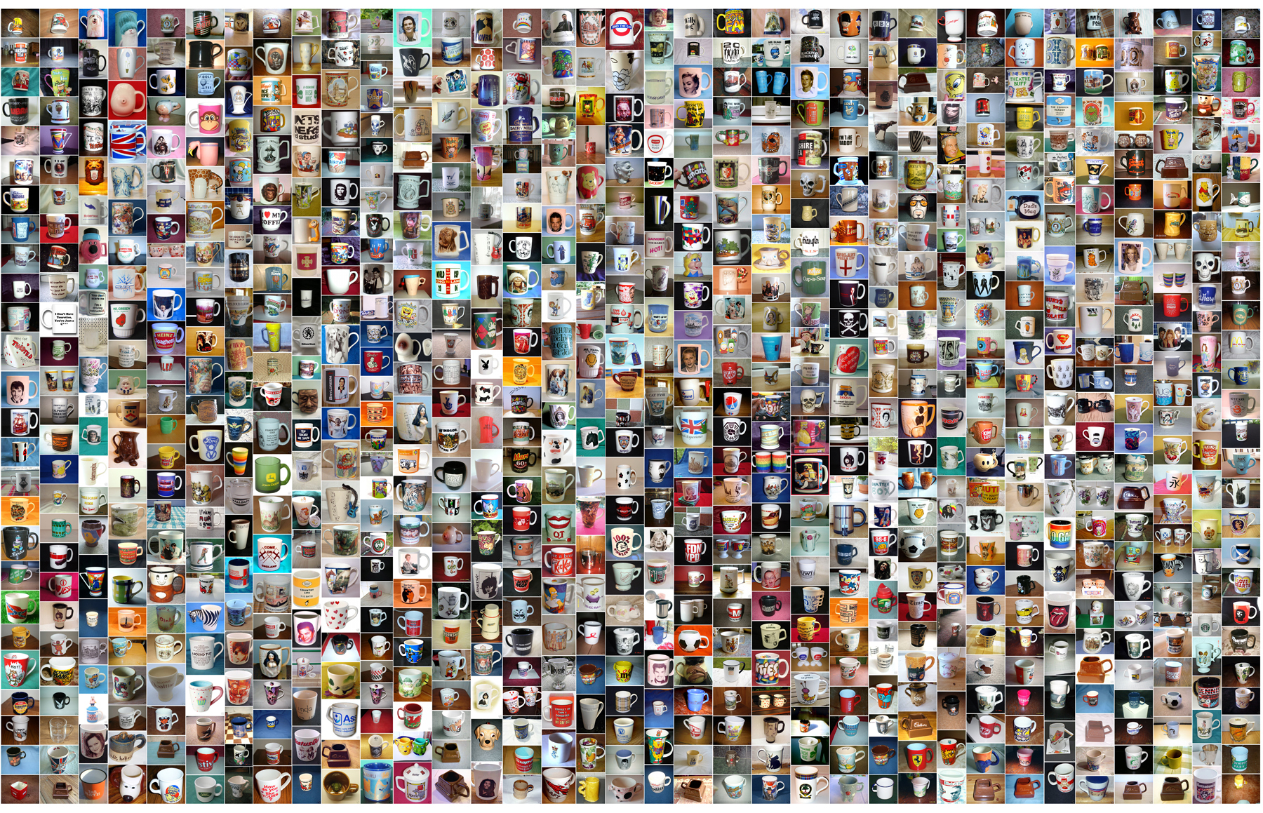 750 Mug Shots (A Portrait of a Nation)